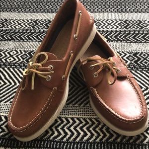 Brand New Hazelnut Sperry’s Boat Shoes